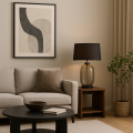Lampa stołowa AMUR dymny LP-919/1T smoked LIGHT PRESTIGE