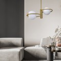 Lampa sufitowa DORADO RING złoty plafon LP-002/2C ring LIGHT PRESTIGE
