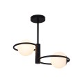 Lampa sufitowa DORADO RING czarny plafon LP-002/2C ring BK LIGHT PRESTIGE