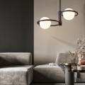 Lampa sufitowa DORADO RING czarny plafon LP-002/2C ring BK LIGHT PRESTIGE