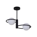 Lampa sufitowa DORADO RING czarny plafon LP-002/2C ring BK LIGHT PRESTIGE