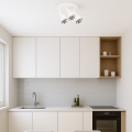Lampa sufitowa CAMPANA 3 biały plafon LP-3103/3C WH LIGHT PRESTIGE