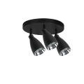 Lampa sufitowa CAMPANA 3 czarny plafon LP-3103/3C BK LIGHT PRESTIGE