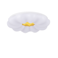 Lampa sufitowa ARIVA 33 CM 4000K biały plafon LP-8321/1C-33 WH LIGHT PRESTIGE