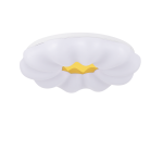 Lampa sufitowa ARIVA 33 CM 4000K biały plafon LP-8321/1C-33 WH LIGHT PRESTIGE