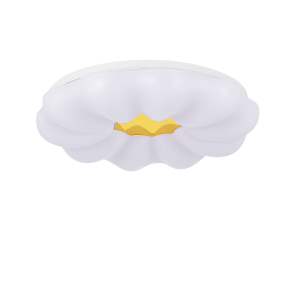 Lampa sufitowa ARIVA 33 CM 4000K biały plafon LP-8321/1C-33 WH LIGHT PRESTIGE