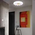 Lampa sufitowa ARIVA 40 CM 4000K biały plafon LP-8321/1C-40 WH LIGHT PRESTIGE