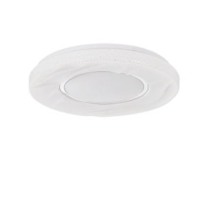 Lampa sufitowa TENARO 33 CM 4000K biały plafon LP-7312/1C-33 WH LIGHT PRESTIGE