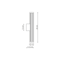 Kinkiet VENA 45 CM chrom LP-1010/1W-45 CH LIGHT PRESTIGE