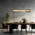 Lampa wisząca AERIS 3 LINIA dymny zwis LP-2137/3L SM LIGHT PRESTIGE