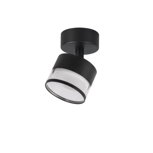 Reflektor KENDAL 1 TRANSPARETNY czarny spot LP-6331/1WS TR/BK LIGHT PRESTIGE