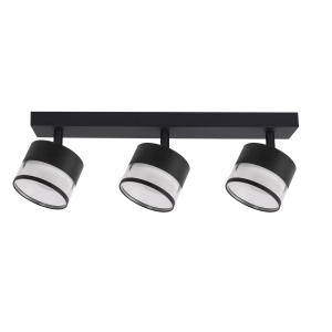 Reflektor KENDAL 3 TRANSPARETNY czarny spot LP-6331/3WS TR/BK LIGHT PRESTIGE