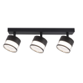 Reflektor KENDAL 3 TRANSPARETNY czarny spot LP-6331/3WS TR/BK LIGHT PRESTIGE