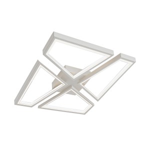 Lampa sufitowa NIVRA biały plafon LP-0811/1C WH LIGHT PRESTIGE
