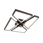 Lampa sufitowa NIVRA czarny plafon LP-0811/1C BK LIGHT PRESTIGE
