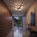 Lampa sufitowa NIVRA czarny plafon LP-0811/1C BK LIGHT PRESTIGE