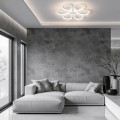 Lampa sufitowa VELVA biały plafon LP-8432/1C WH LIGHT PRESTIGE