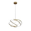 Lampa wisząca KANDOR złoty zwis LP-1425/1P GD LIGHT PRESTIGE