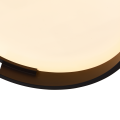 Lampa sufitowa HALO 38 CM czarny plafon LP-1453/1C-38 BK LIGHT PRESTIGE