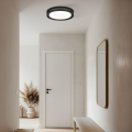 Lampa sufitowa RONDA czarny plafon LP-9587/1C-40 BK LIGHT PRESTIGE