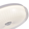 Lampa sufitowa LUNIQ 50 CM biały plafon LP-0103/1C-50 WH LIGHT PRESTIGE