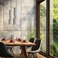 Lampa wisząca BALERA biały zwis LP-0309/1P White LIGHT PRESTIGE