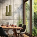 Lampa wisząca BALERA zielony zwis LP-0309/1P Green LIGHT PRESTIGE