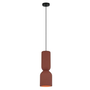 Lampa wisząca BALERA czerwony zwis LP-0309/1P Red LIGHT PRESTIGE