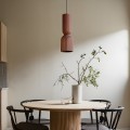 Lampa wisząca BALERA czerwony zwis LP-0309/1P Red LIGHT PRESTIGE