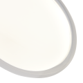 Lampa sufitowa TREGO 40 CM biały plafon LP-9465/1C-40 WH LIGHT PRESTIGE