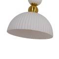 Lampa wisząca PIEGA 1 DUŻA biały zwis LP-939/1P L white LIGHT PRESTIGE