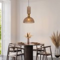 Lampa wisząca PIEGA 1 DUŻA dymny zwis LP-939/1P L smoked LIGHT PRESTIGE