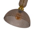 Lampa wisząca PIEGA 1 DUŻA dymny zwis LP-939/1P L smoked LIGHT PRESTIGE