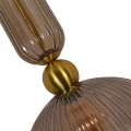 Lampa wisząca PIEGA 1 DUŻA dymny zwis LP-939/1P L smoked LIGHT PRESTIGE