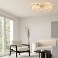 Lampa sufitowa AZINA 2 zloty plafon LP-4852/2C GD LIGHT PRESTIGE
