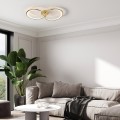 Lampa sufitowa AZINA 2 zloty plafon LP-4852/2C GD LIGHT PRESTIGE