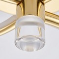 Lampa sufitowa AZINA 4 zloty plafon LP-4852/4C GD LIGHT PRESTIGE