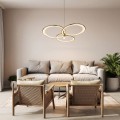 Lampa wisząca AZINA 3 zloty zwis LP-4852/3P GD LIGHT PRESTIGE