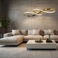 Lampa wisząca INFANIA złoty zwis LP-1670/1P GD LIGHT PRESTIGE