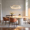 Lampa wisząca TWIST złoty zwis LP-1982/1P GD LIGHT PRESTIGE