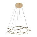 Lampa wisząca TWIST złoty zwis LP-1982/1P GD LIGHT PRESTIGE