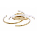 Lampa sufitowa SPIDER 51 CM złoty plafon LP-1255/1C 51 GD LIGHT PRESTIGE