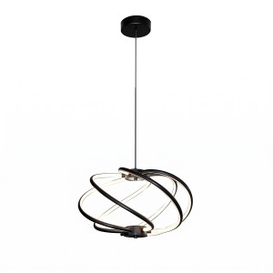Lampa wisząca KANDOR czarny zwis LP-1425/1P BK LIGHT PRESTIGE