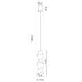 Lampa wisząca KUBBE średnia R zwis SL.2028 SOLLUX LIGHTING