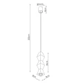 Lampa wisząca KUBBE średnia S zwis SL.2031 SOLLUX LIGHTING