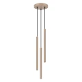 Lampa wisząca ARCHE 3P taupe zwis SL.2038 SOLLUX LIGHTING