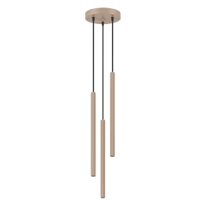 Lampa wisząca ARCHE 3P taupe zwis SL.2038 SOLLUX LIGHTING