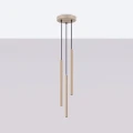 Lampa wisząca ARCHE 3P taupe zwis SL.2038 SOLLUX LIGHTING