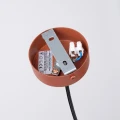Lampa wisząca ARCHE 1 ochra czerwona zwis SL.2039 SOLLUX LIGHTING