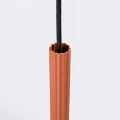 Lampa wisząca ARCHE 1 ochra czerwona zwis SL.2039 SOLLUX LIGHTING